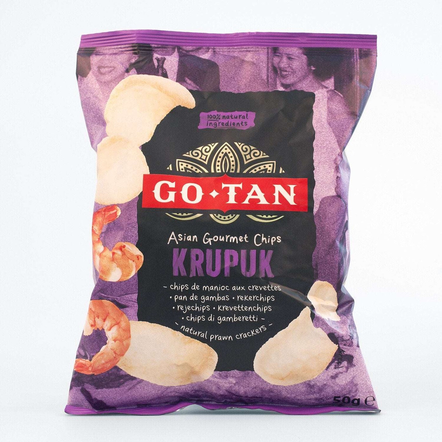 GO - TAN Crackers crevette 70 G. - GATSU GATSU