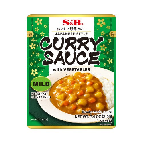 S&B Curry Instantané mild légumes 210g