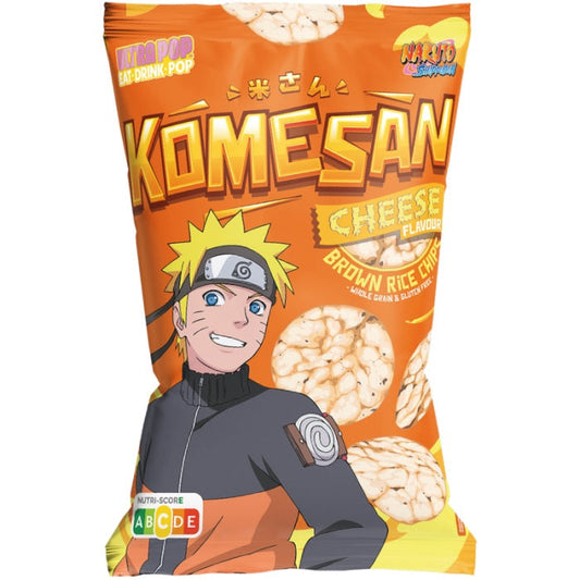 Chips Riz Brun Komesan Saveur Fromage Naruto GATSU GATSU