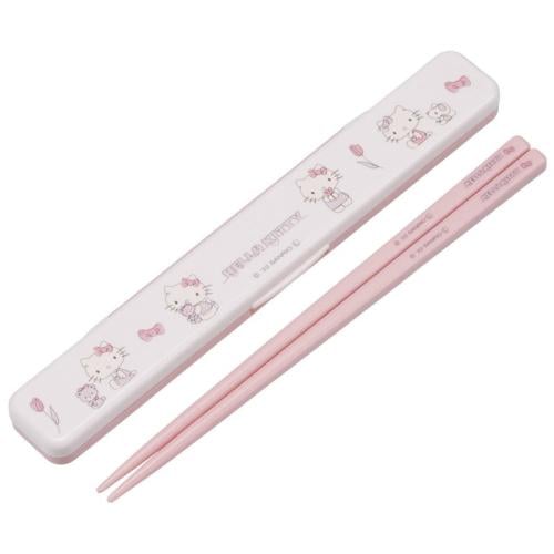 HELLO KITTY - Kitty-chan - Boite de baguettes 18cm GATSU GATSU