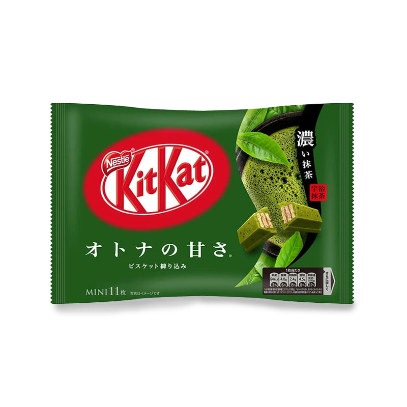 KITKAT  Mini kitkat Double Matcha (10pcs.) GATSU GATSU