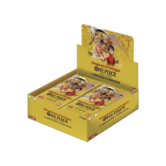 One Piece Card Game - Display 24 Boosters OP04 Kingdoms of Intrigue (EN) GATSU GATSU