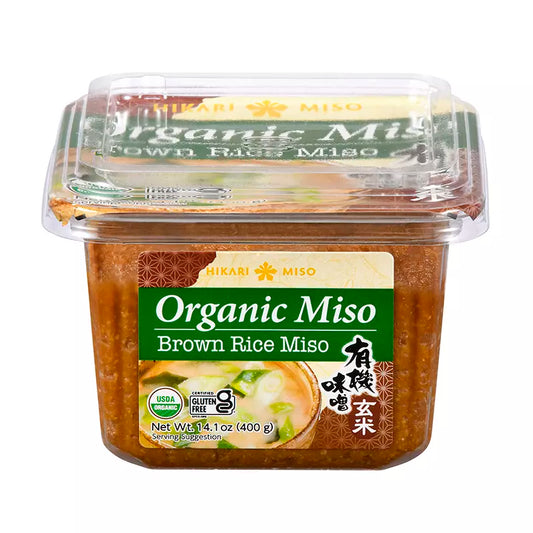 HIKARI Miso de riz brun bio non pasteurisé 400g