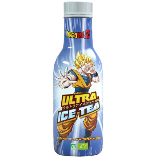 ULTRA POP Boisson Bio Ultra Ice Tea Goku (the Blanc) Peche 50cl GATSU GATSU