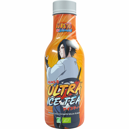 ULTRA POP Boisson Bio Ultra Ice Tea Sasuke Saveur Melon 50cl GATSU GATSU