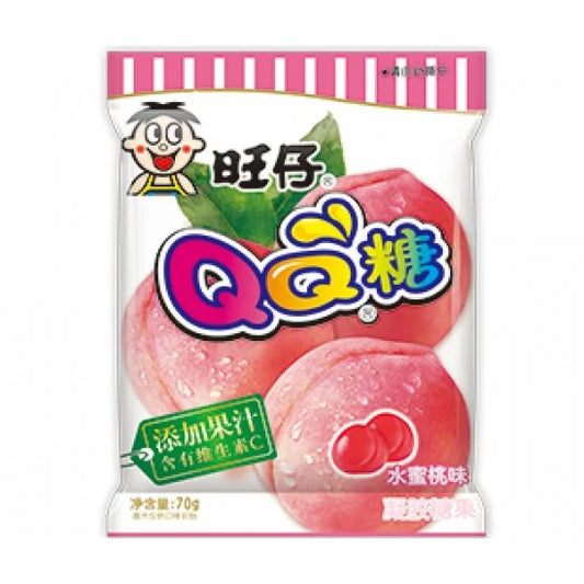 WANT WANT Bonbon gummy pêche 70g