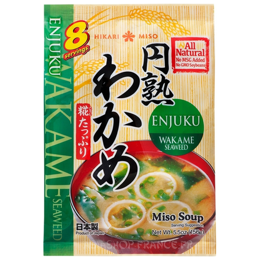 HIKARI MISO ENJUKU Soupe de miso wakame 156g