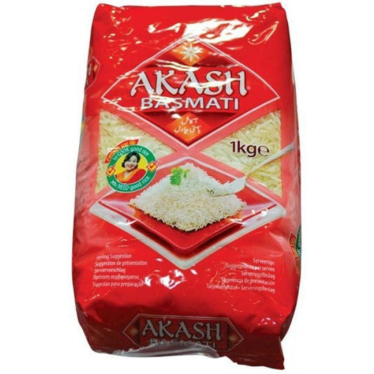 AKASH Riz Basmati 1kg - GATSU GATSU