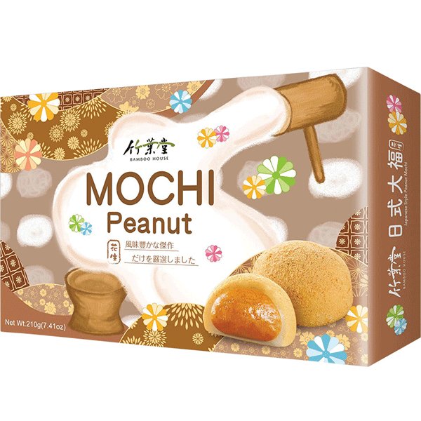 Bamboo House Mochi Peanut - GATSU GATSU