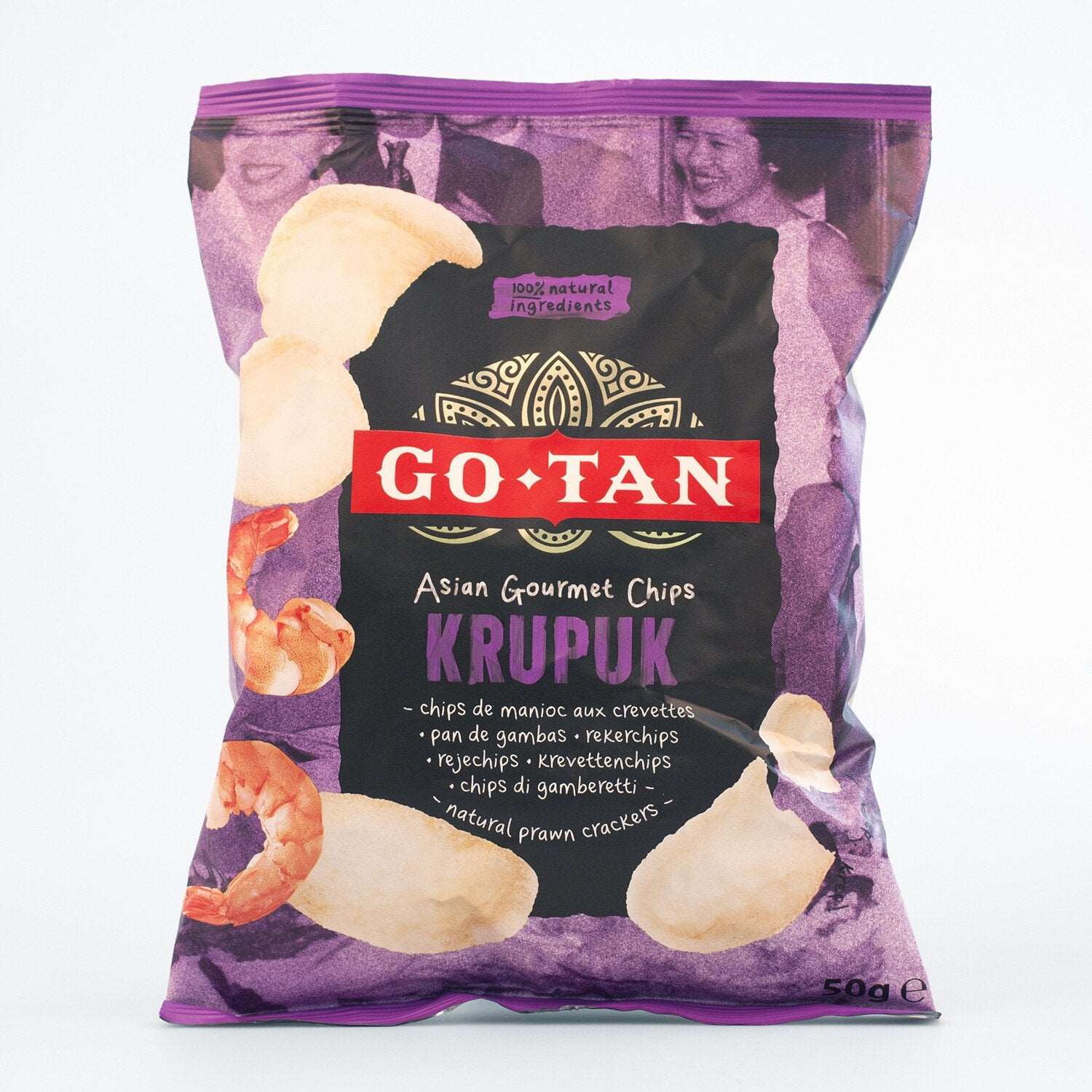 GO - TAN Crackers crevette 70 G. - GATSU GATSU