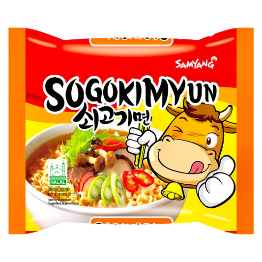 SAMYANG Nouilles inst. SOGOGI MYUN Bœuf 120g